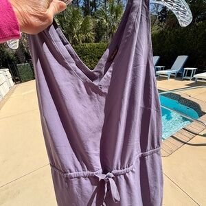 Eddie Bauer Women’s Departure Dress Medium in deep lavender ..New without tags!